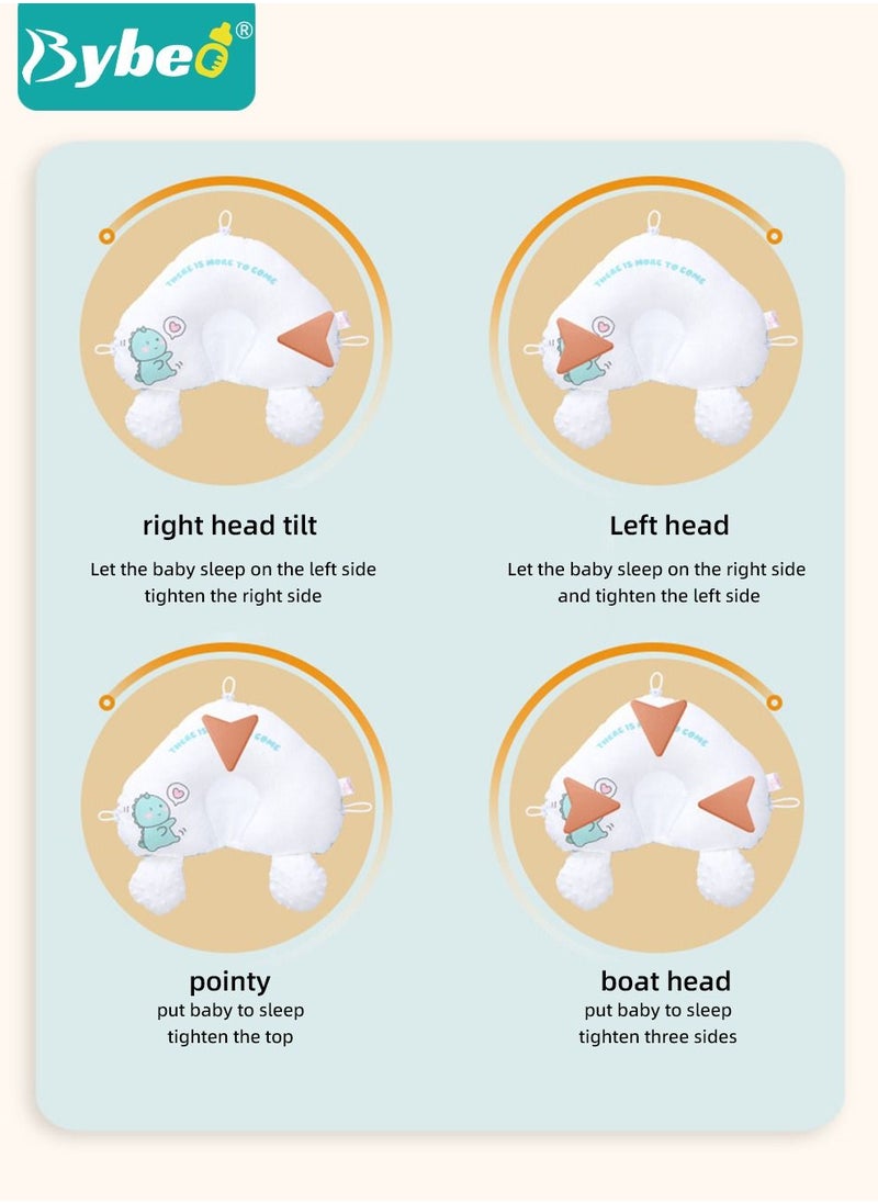 Bybeo - Baby Newborn Nursing Sleeping Pillow Anti-Startle Toddler Boys and Girls Comfortable Lightweight Shaping Pillows for Kids Infant - Image 1