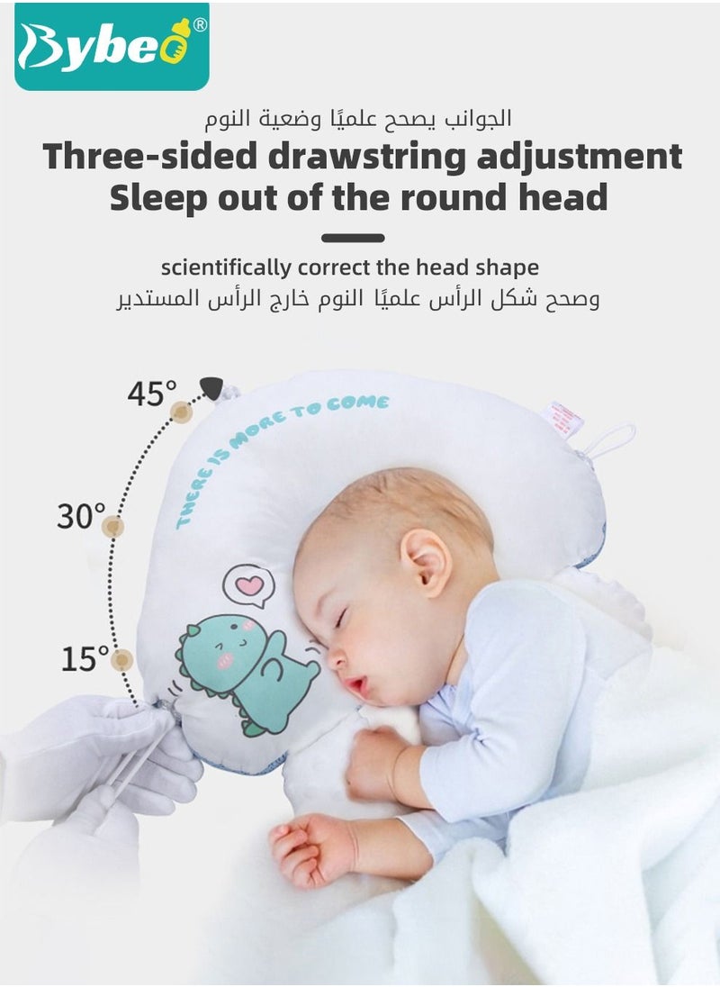 Bybeo - Baby Newborn Nursing Sleeping Pillow Anti-Startle Toddler Boys and Girls Comfortable Lightweight Shaping Pillows for Kids Infant - Image 1
