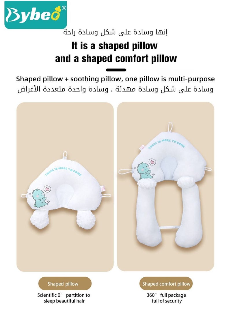 Bybeo - Baby Newborn Nursing Sleeping Pillow Anti-Startle Toddler Boys and Girls Comfortable Lightweight Shaping Pillows for Kids Infant - Image 1