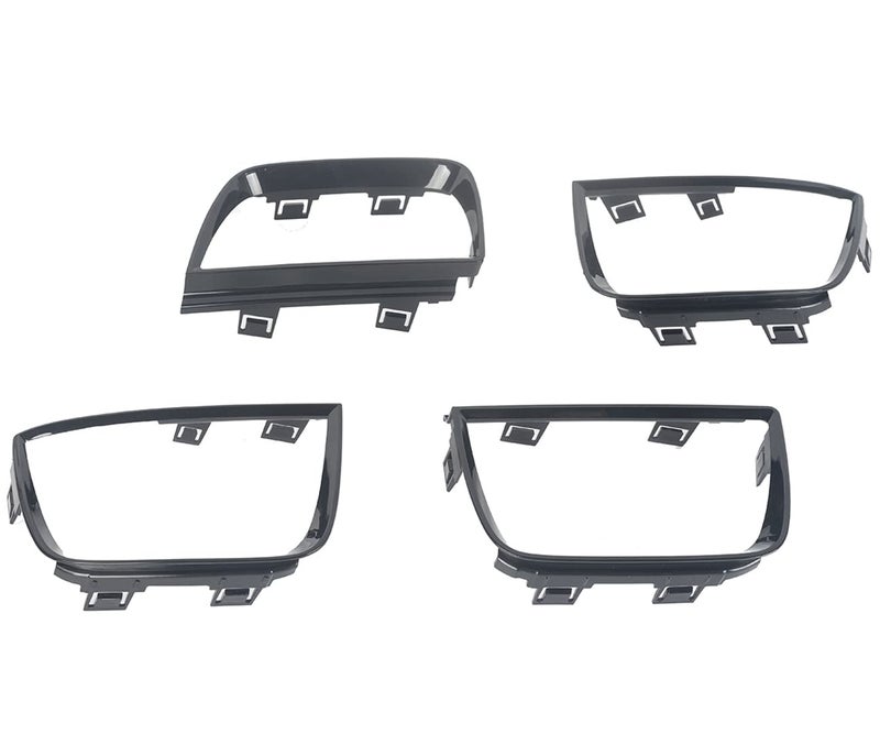 KARPAL Tail Light Bezel Cover Compatible With 2010-2013 Chevy Camaro LT LS SS Glossy Black 92199773 92199774 - Image 2