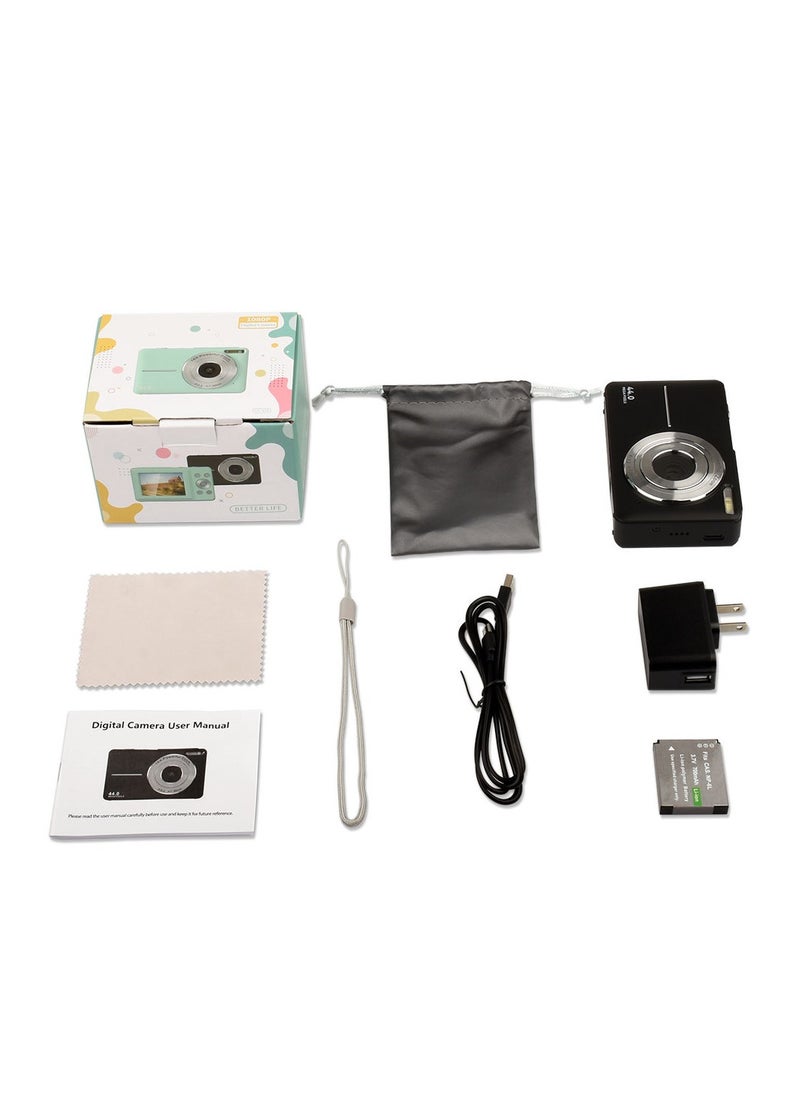 Generic Digital Camera, FHD 1080P Kids Camera 44MP Point and Shoot Digital Camera with 32GB SD Card, 16x Zoom, Lanyard, Small Compact Camera for Kids Boys Girls  - Image 2