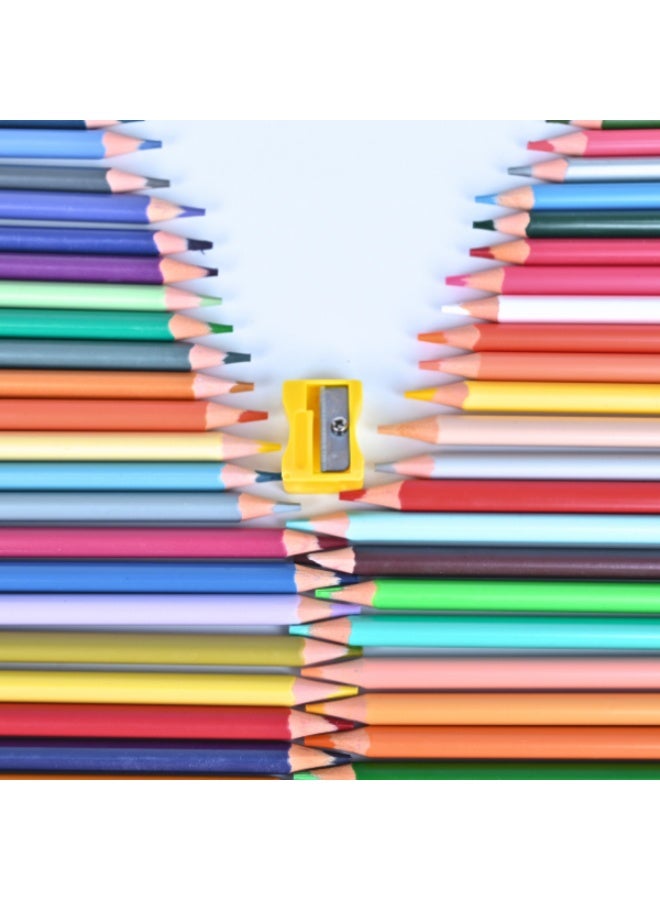 أقلام تلوين قابلة للمسح من فلامنغو - 72 لونًا متنوعًا - متينة - Image 3