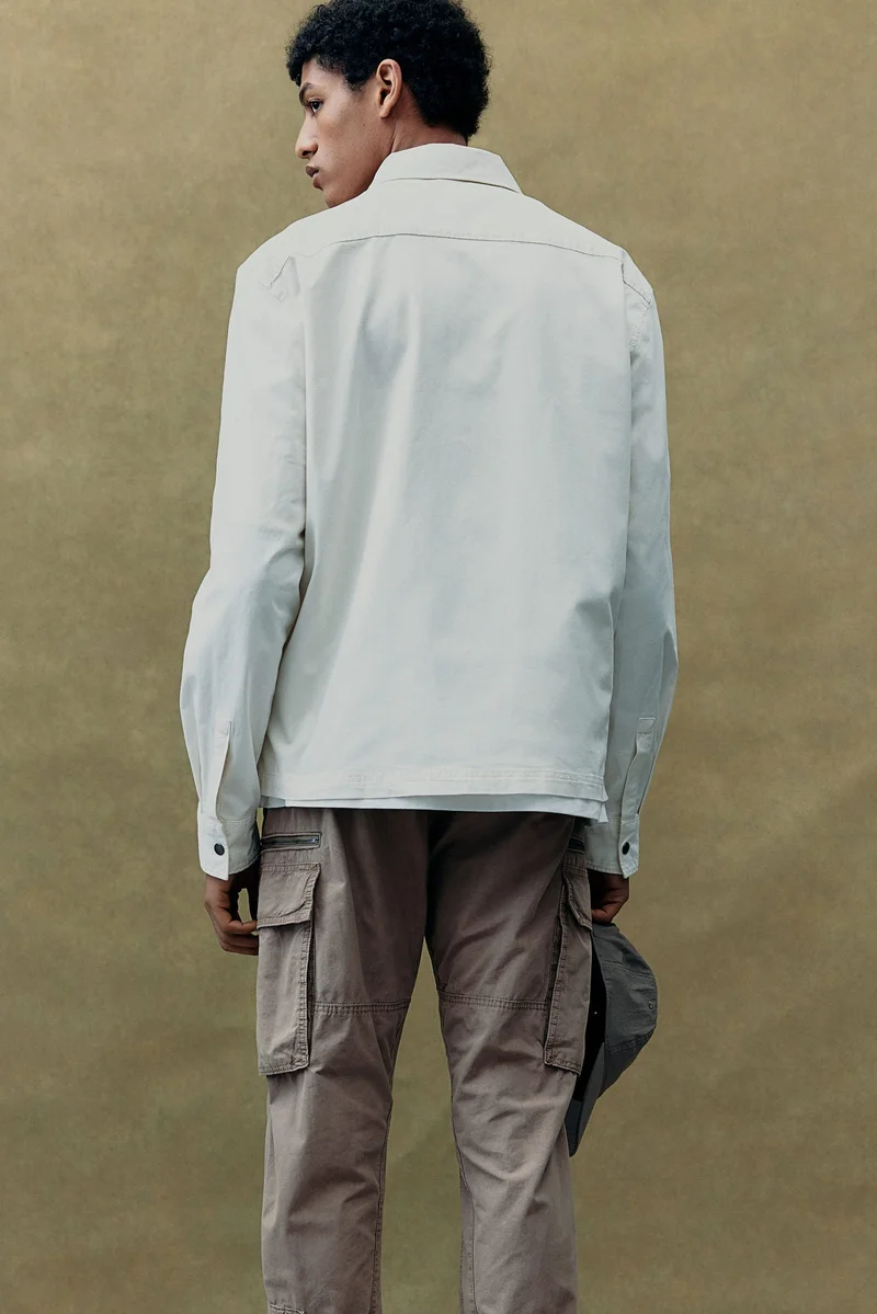 H&M Regular Fit twill cargo trousers