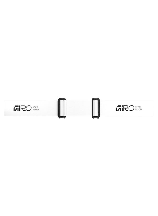 Giro Cruz Ski Goggles - Snowboard Goggles for Men, Women, Youth - White Stacked - Loden Green - Image 2