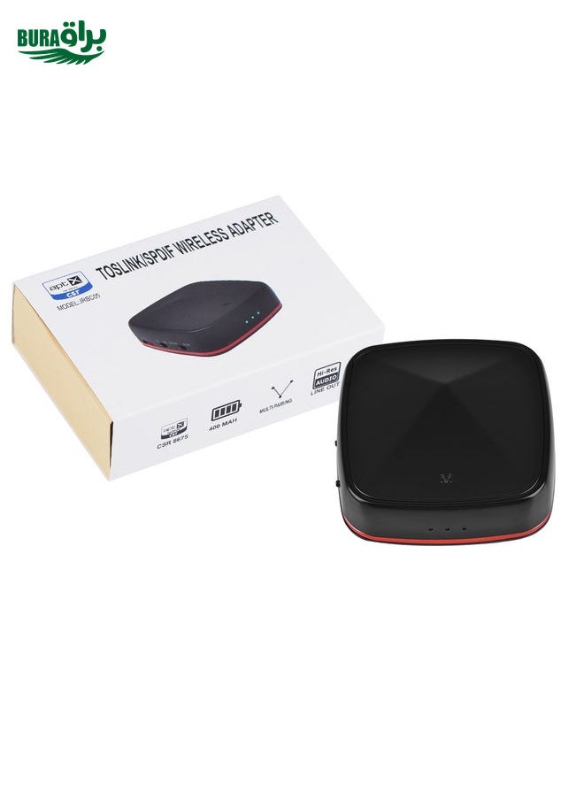 BURAQ - Aptx Bluetooth Transmitter Receiver Wireless Adapter Toslink/SPDIF - Image 1