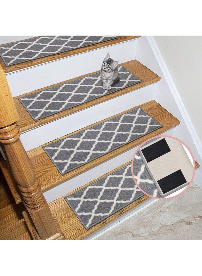 10 pcesHook and Loop Strips with Adhesive, Strong Back Adhesive Fasten Mounting Tape for Home or Office Use - Instead of Holes and Screws, Black - Image 3