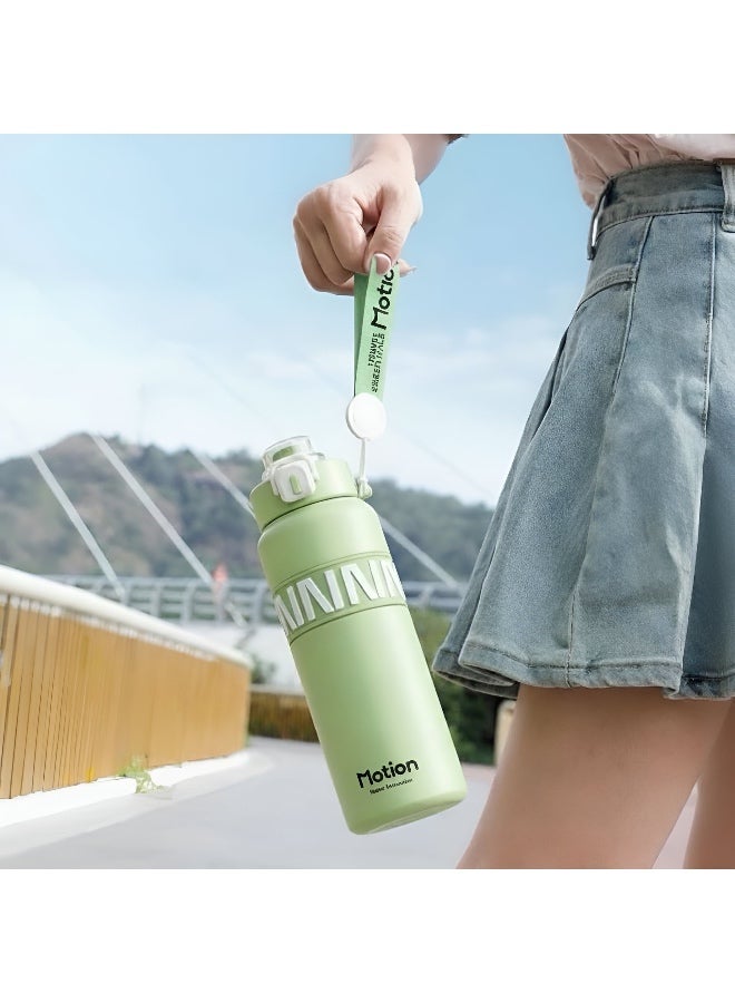 MOTION 800ml Vacuum Insulated Water Bottle – 316 Stainless Steel Inner, Double Wall Thermal Insulation, Leak-Proof, Wide Mouth, Stylish Design - Image 3