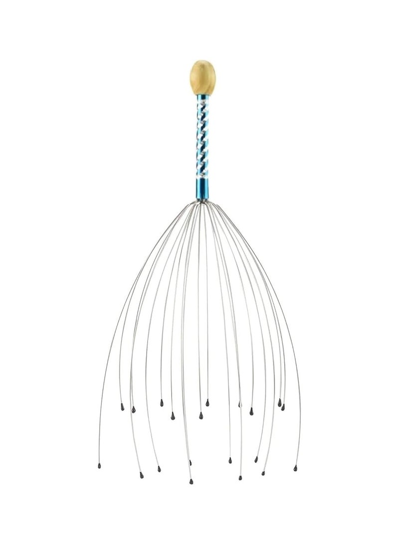 ريكستك جهاز تدليك الرأس الأوتوماتيكي RIXTEC | جهاز تدليك فروة الرأس اليدوي لتخفيف الألم، ونمو الشعر، والاسترخاء | مؤشر فروة الرأس الأخطبوطي - Image 1