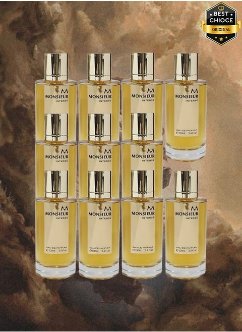 11 Pieces Monseiur Gold Intense Perfume 100ml EDP