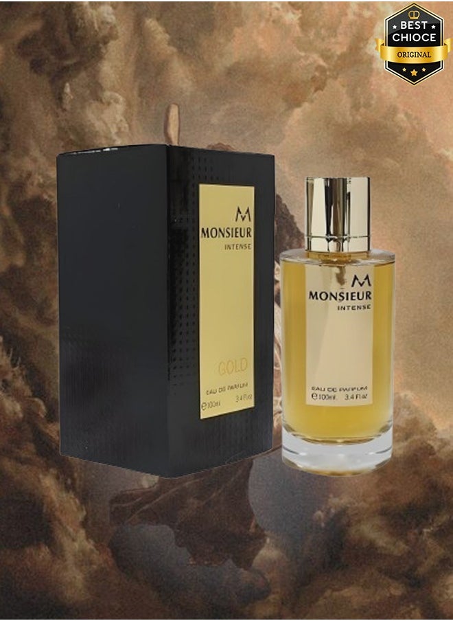 11 Pieces Monseiur Gold Intense Perfume 100ml EDP