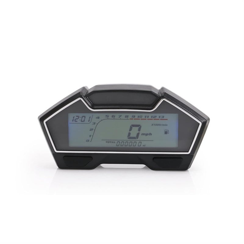 DEMULAX Universal LCD Motorcycle Speedometer - Image 1