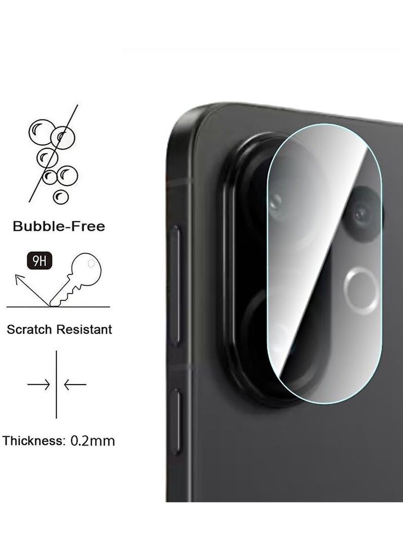general [2+2 Pack] Screen Protector Compatible with Vivo S30 Pro Mini with Camera Lens Protector, Full Coverage 9H Tempered Glass Film, Ultra HD, Anti-Scratch, Bubble-Freen - Image 2