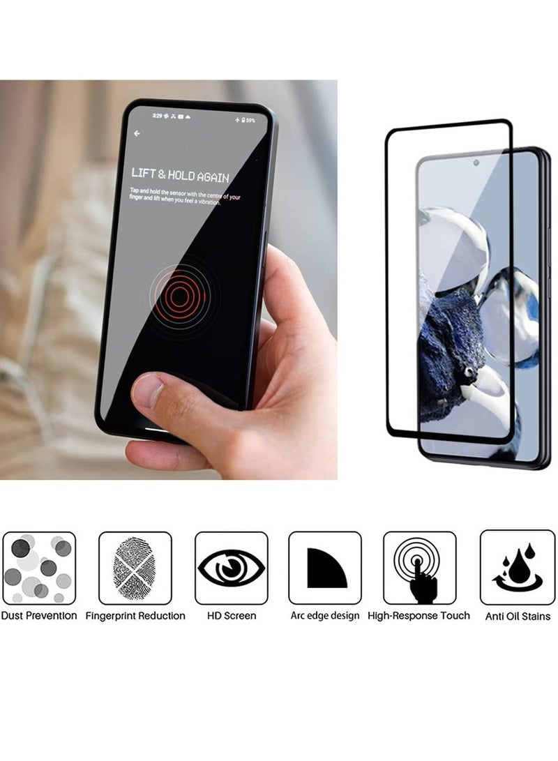 general [2+2 Pack] Screen Protector Compatible with Vivo S30 Pro Mini with Camera Lens Protector, Full Coverage 9H Tempered Glass Film, Ultra HD, Anti-Scratch, Bubble-Freen - Image 3