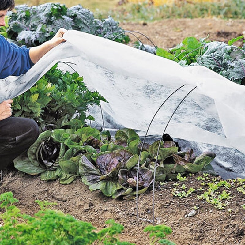 FARAER Plant Covers Freeze Protection, Antifrost Cover 7ft×10ft Reusable Rectangle Frost Protection Floating Row Cover Plant Blanket Garden Winterize Cover for Cold Weather Snow - Image 4