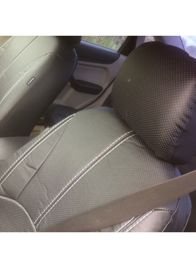 MUNTAQI 9-Piece Universal Waterproof Luxury PU Leather Auto Seat Cover Set - Image 2