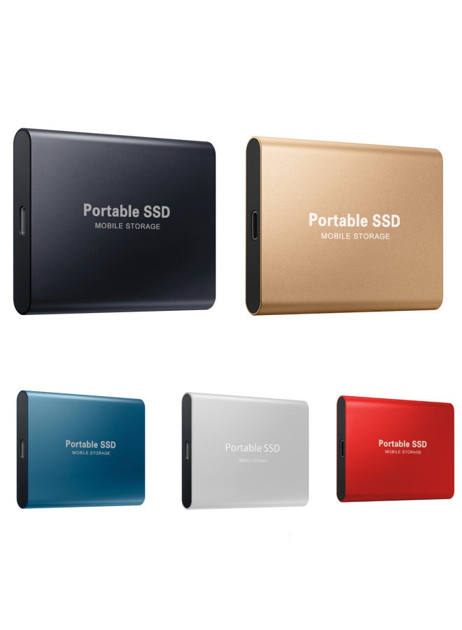 T5 Mobile Solid State Drive 1TB 2TB 4TB 8TB 16TB External SSD Computer Storage-Capacity:16TB-Interface:Gold - Image 5