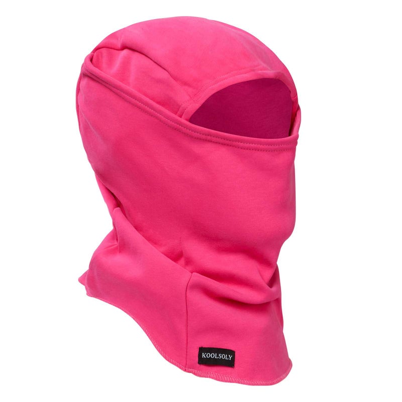 KOOLSOLY Ski Mask Balaclava Cold Weather Warm and Fleece Face Mask Neck Warmer Full Face Mask for Men&Women Red - Image 1
