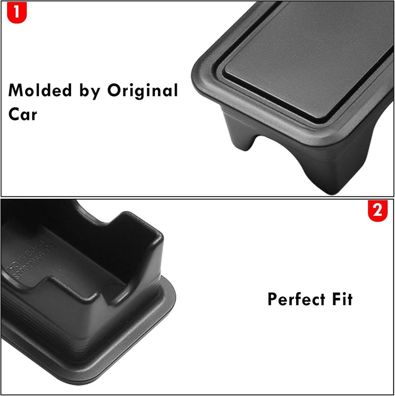 Moonlinks Ram 1500 Stake Pocket Covers, Rear Truck Bed Rail Stake Pocket Cover Compatible with Dodge Ram 2019-2024(Set of 2) Gulf user preference oriented build - Image 3