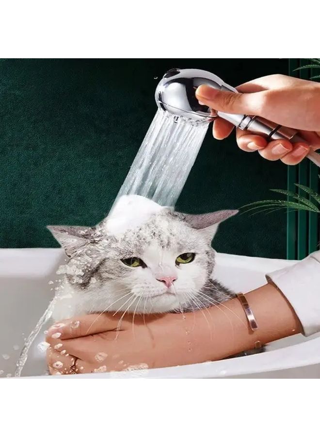 Adjustable Low Pressure Shower Head And Handheld System With Single Nozzle - Image 1