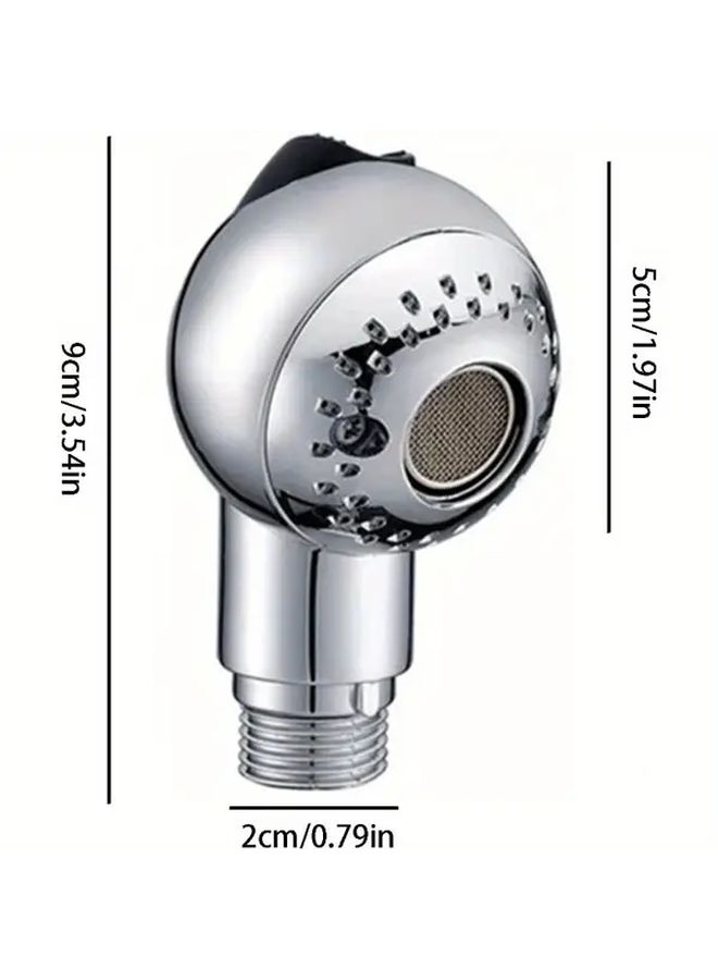 Adjustable Low Pressure Shower Head And Handheld System With Single Nozzle - Image 3