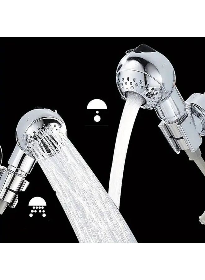 Adjustable Low Pressure Shower Head And Handheld System With Single Nozzle - Image 5