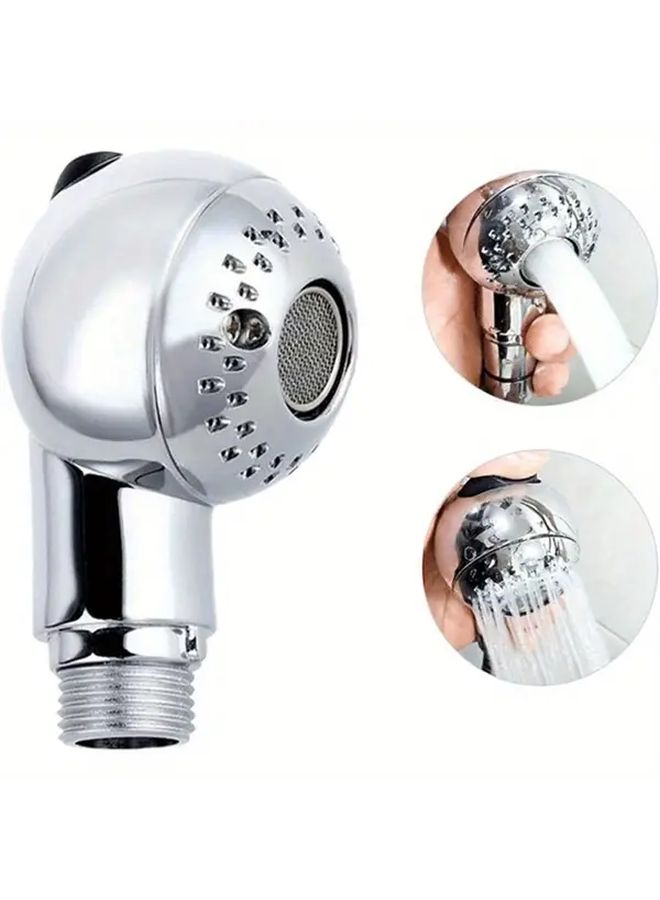 Adjustable Low Pressure Shower Head And Handheld System With Single Nozzle - Image 4