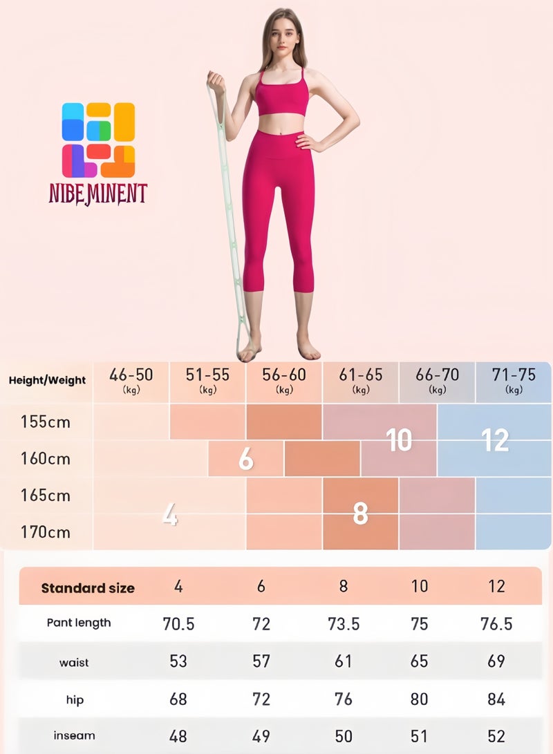 NIBEMINENT Seamless Tie-Dye High-Waisted Yoga Pants - Butt-Lifting Workout Leggings for Women, Squat-Proof Gym Running Tights with Tummy Control - Image 5