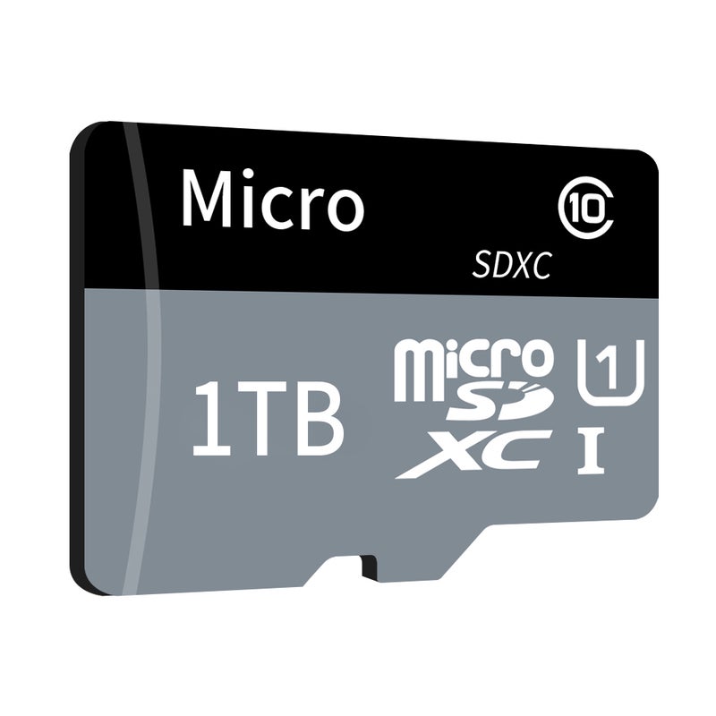 بطاقة TF بسعة كبيرة بطاقة Micro SD سعة 1 تيرا بايت U1 فئة 10 بطاقة ذاكرة عالية السرعة لجوال وكاميرا وكاميرا مراقبة سيارة وشاشة مراقبة - Image 2