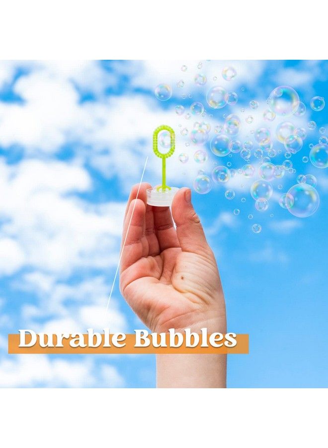 JOYIN 24 Pcs Mini Bubble Wands Assortment Party Favors Toys For Kids Child Summer Gifts Bubbles Fun Toys Wedding Bath Time Summer Outdoor Gifts For Girls Boys - Image 5