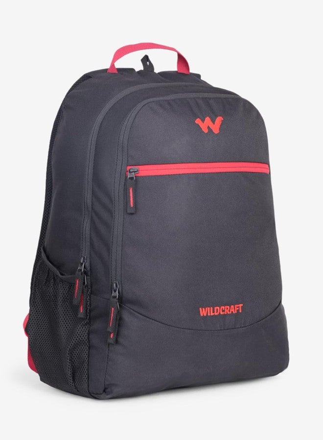 Wildcraft Nylon 32 Ltrs Water-Resistant Backpack for Men & Women - Expedition LPBP 32 Ltrs Casual Backpack - Dark Grey - Image 3
