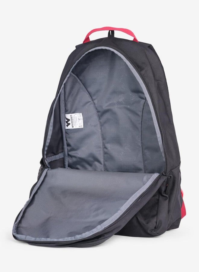 Wildcraft Nylon 32 Ltrs Water-Resistant Backpack for Men & Women - Expedition LPBP 32 Ltrs Casual Backpack - Dark Grey - Image 5