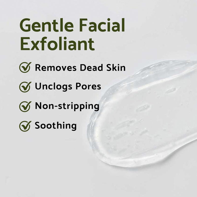 IUNIK Lime Moisture Mild Peeling Gel 3.04 Fl Oz - Gentle Exfoliating Deep Cleansing Glowing - Smooth with AHA & Fruits Complex - Control Sebum Clear Dead Skin Cells Blackheads Pore-Minimizing Vegan - Image 3