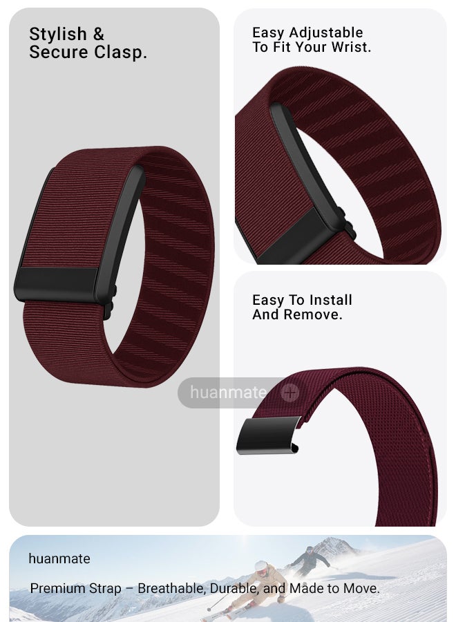 huanmate WHOOP Band 5.0 Premium Replacement Strap - High Quality, Lightweight, Stylish & Durable - Easy Installation - Replacement Strap for WHOOP Band 5.0  - Image 5