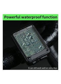 KASTWAVE Bicycle Speedometer, Wireless Bike Computer, Multifunctional Bicycle Odometer, Waterproof Bike Computer, with Large Backlight LCD Display, for Tracking Distance and Speed Time  - Image 4