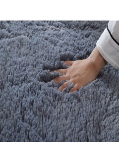 KYD Soft Rugs Fluffy Carpets Tie-Dye Rugs for Living Room Bedroom Nursery Home Decor Non-Slip Machine Washable Carpet Home Decorative Carpet 100x160 cm  - Image 5