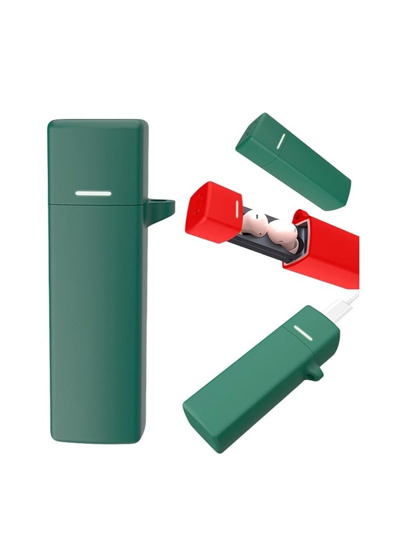 Case Compatible with Anker Soundcore A30i Headphones Silicone Cover Protective Case Green - Image 1