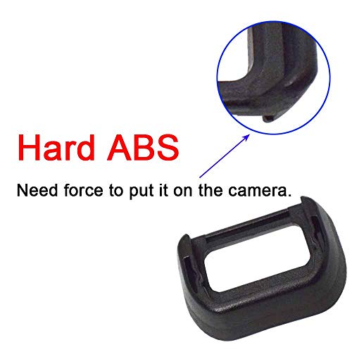 ULBTER Eyepiece Eyecup Viewfinder Eye Cup for Sony Alpha A6500 A6400 A6600 Camera for viewfinder (2-Pack),ULBTER FDA-EP17 Eyepiece Eye Cup with Hot Shoe Cover (FAD-EP17) - Image 3