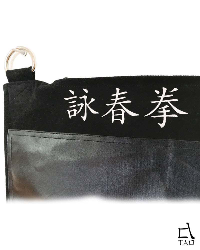 Tao Wing Chun Wall Bag Strike Target 1 Section Kung fu Canvas and PU Leather (unfilled) - Image 5