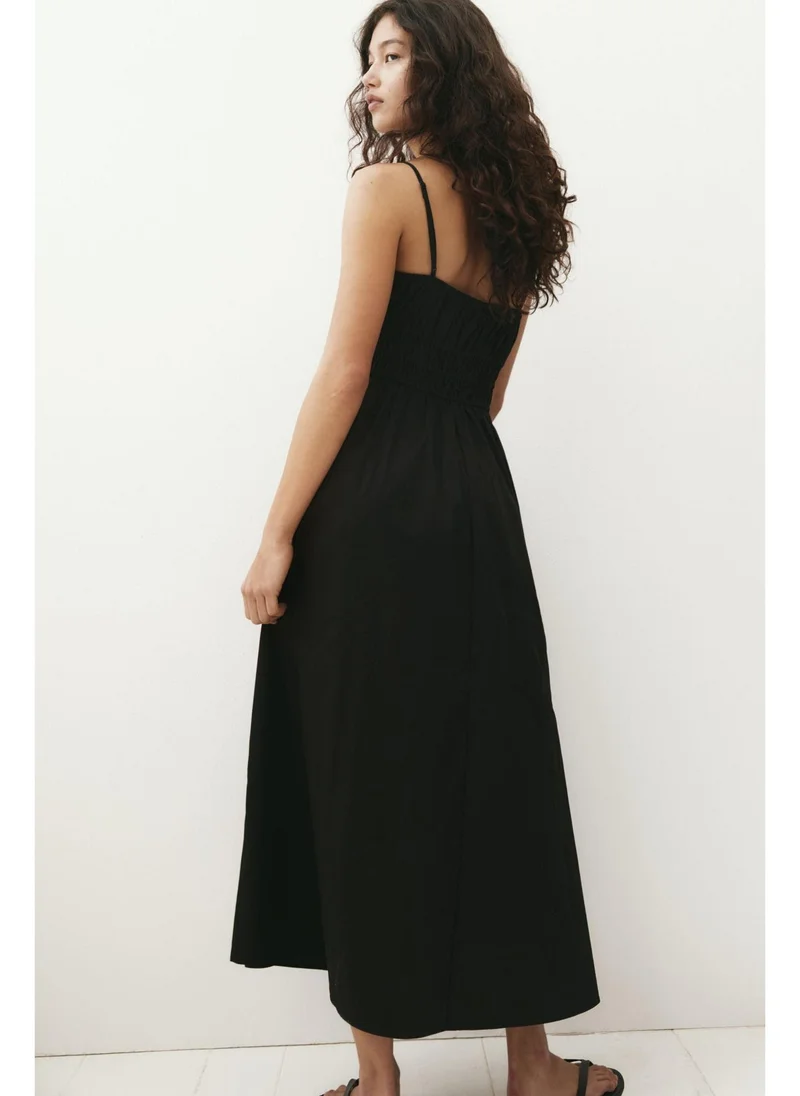 H&M Cotton strappy dress