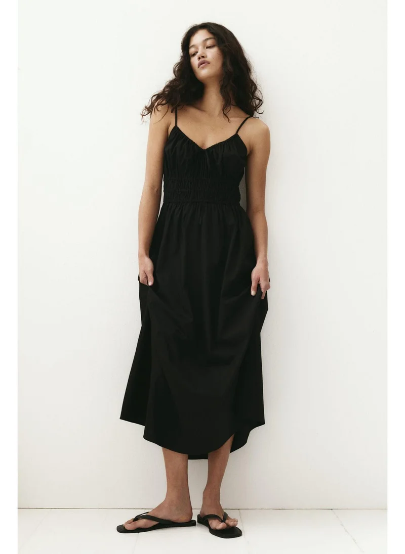 H&M Cotton strappy dress