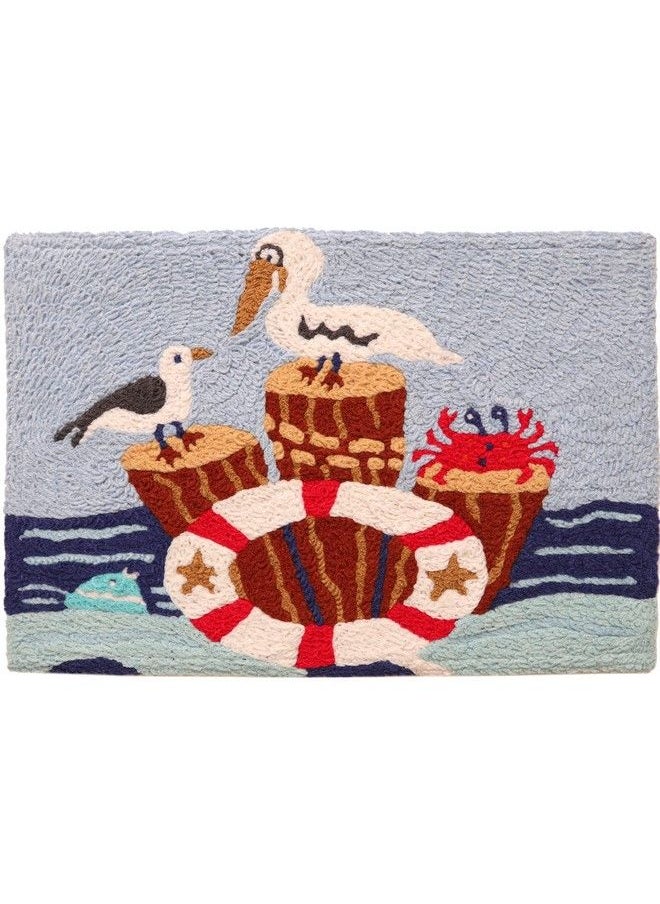 Jellybean - Sea Patrol Accent Washable Rug 20" X 30" Doormat - Image 1