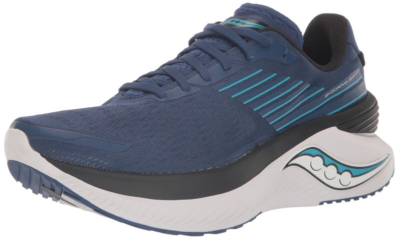 Saucony Men's Endorphin Shift 3 Sneaker, Indigo/Black, 10 - Image 1