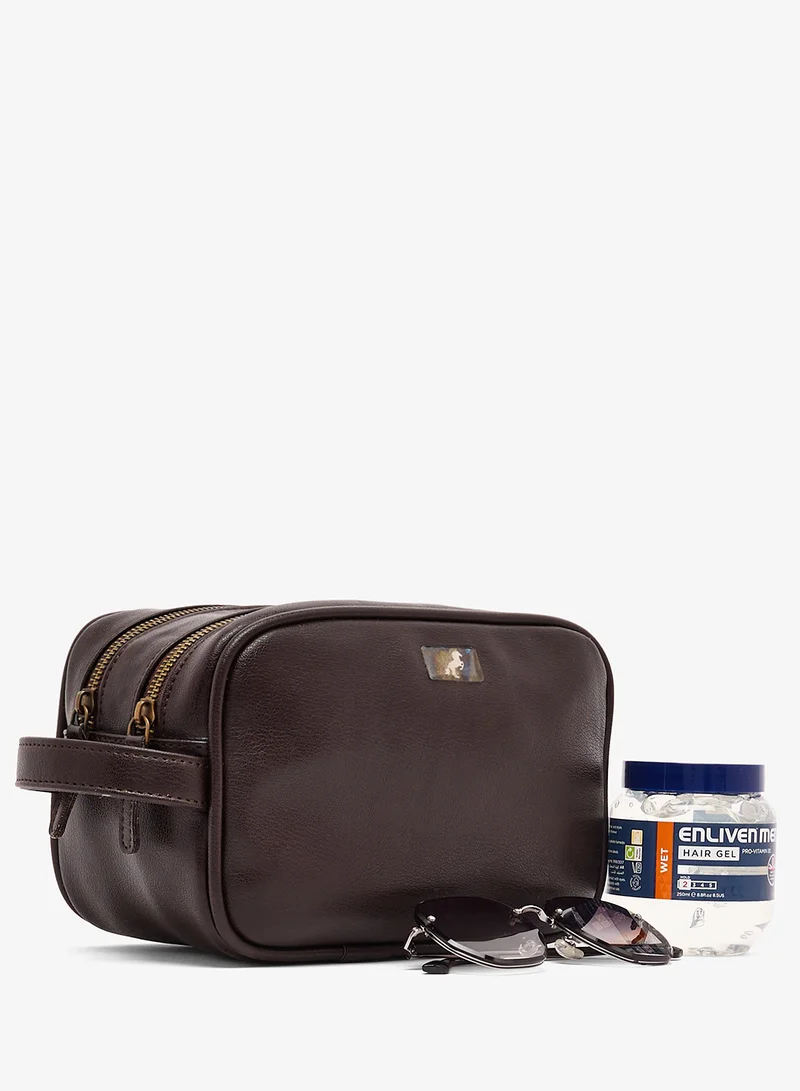Dual Compartment Wash Bag