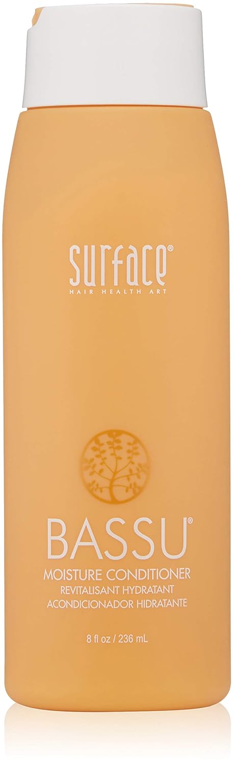 Surface Hair Bassu Moisture Conditioner, Vegan and Paraben Free Conditioning To Add Shine And Moisture, With Moringa and Babassu Oil