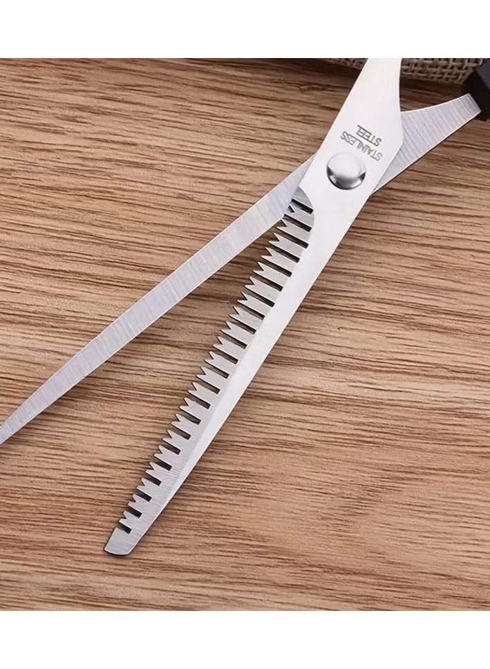 3pcs/Set Hair Scissors With Comb, Portable Hairdressing Scissors, Hair Cutting Scissors Thinning Shears With Hairdressing Comb - Image 3