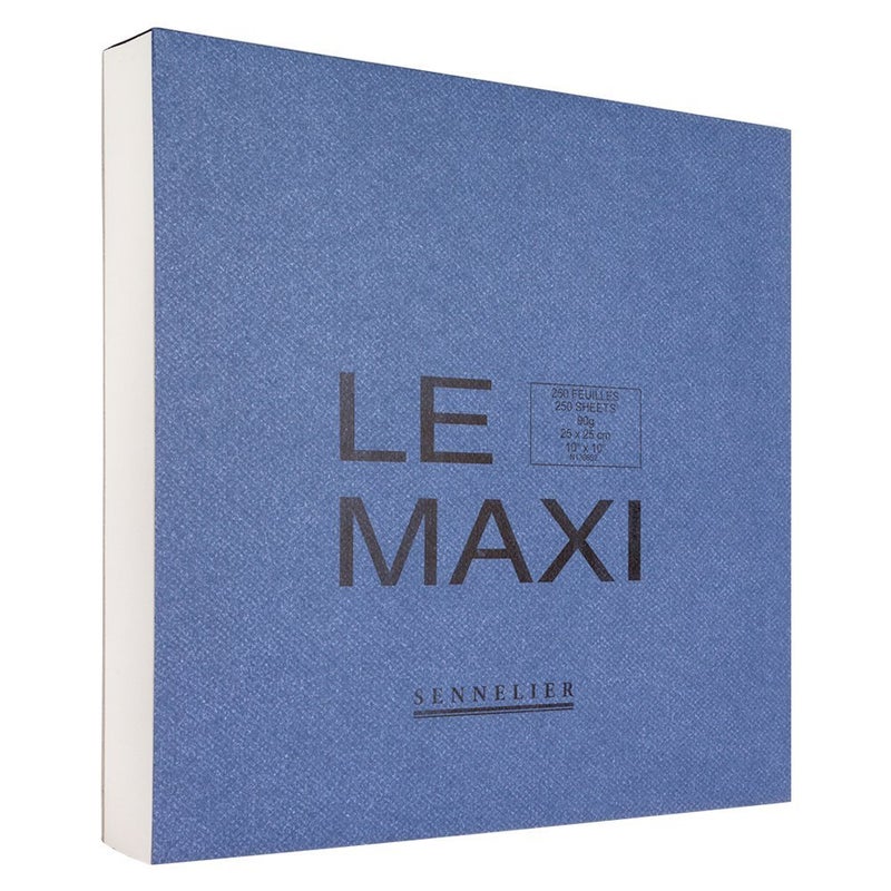 SENNELIER Maxi Drawing Pad White 10x10Inch