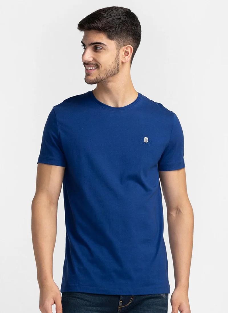 بيينغ هيومان Round Neck Half Sleeve Casual T-shirt