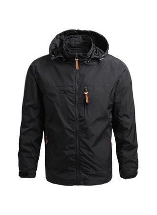 Men's Lightweight Windbreaker Jacket Hooded Rain Coats Soft Waterproof Zipper Pockets Raincoat w/Detachable Hood - pzsku/Z0FA02F0D8716AB3E2BE8Z/45/1746230977/dfdc2834-be98-4175-b13f-e71d648d71ba