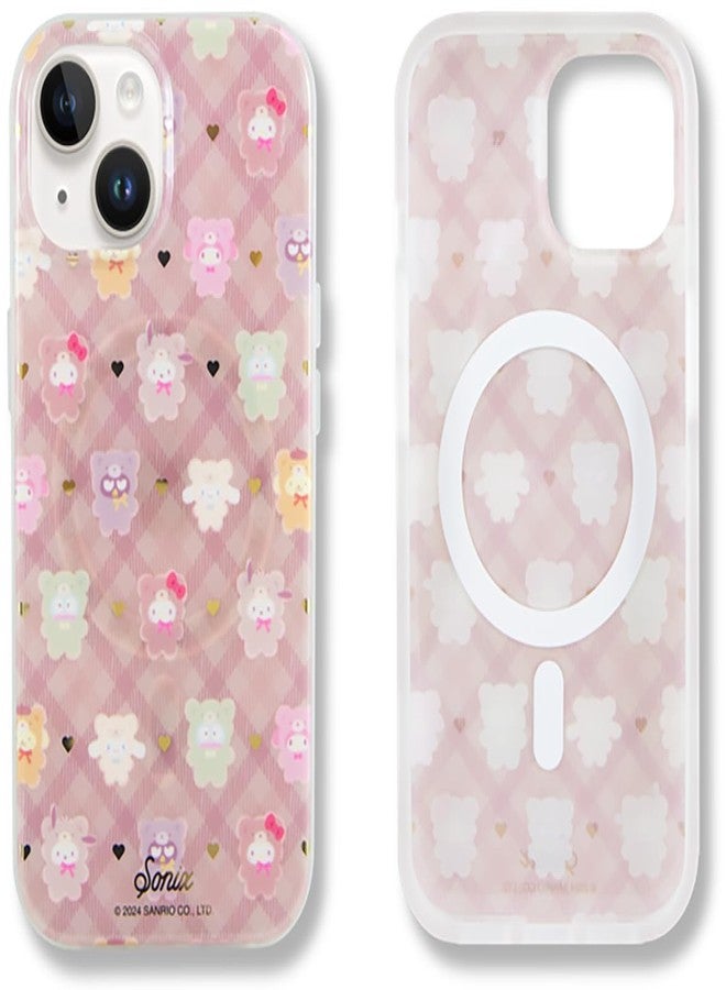 Sonix x Sanrio Protective Phone Case for iPhone 15, 14, 13 | Compatible with Magsafe | 10ft Drop Tested | Hello Kitty & Friends Latte Bears - Image 1