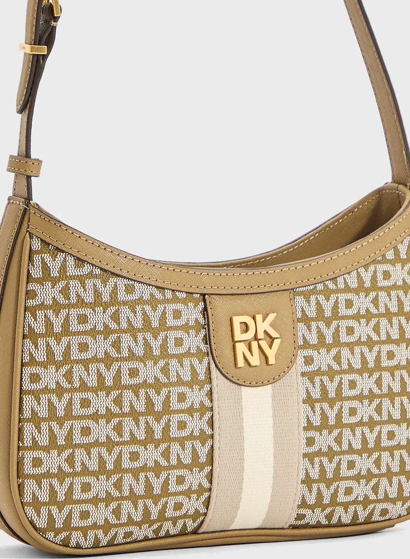 DKNY Carol Zip Through Satchel